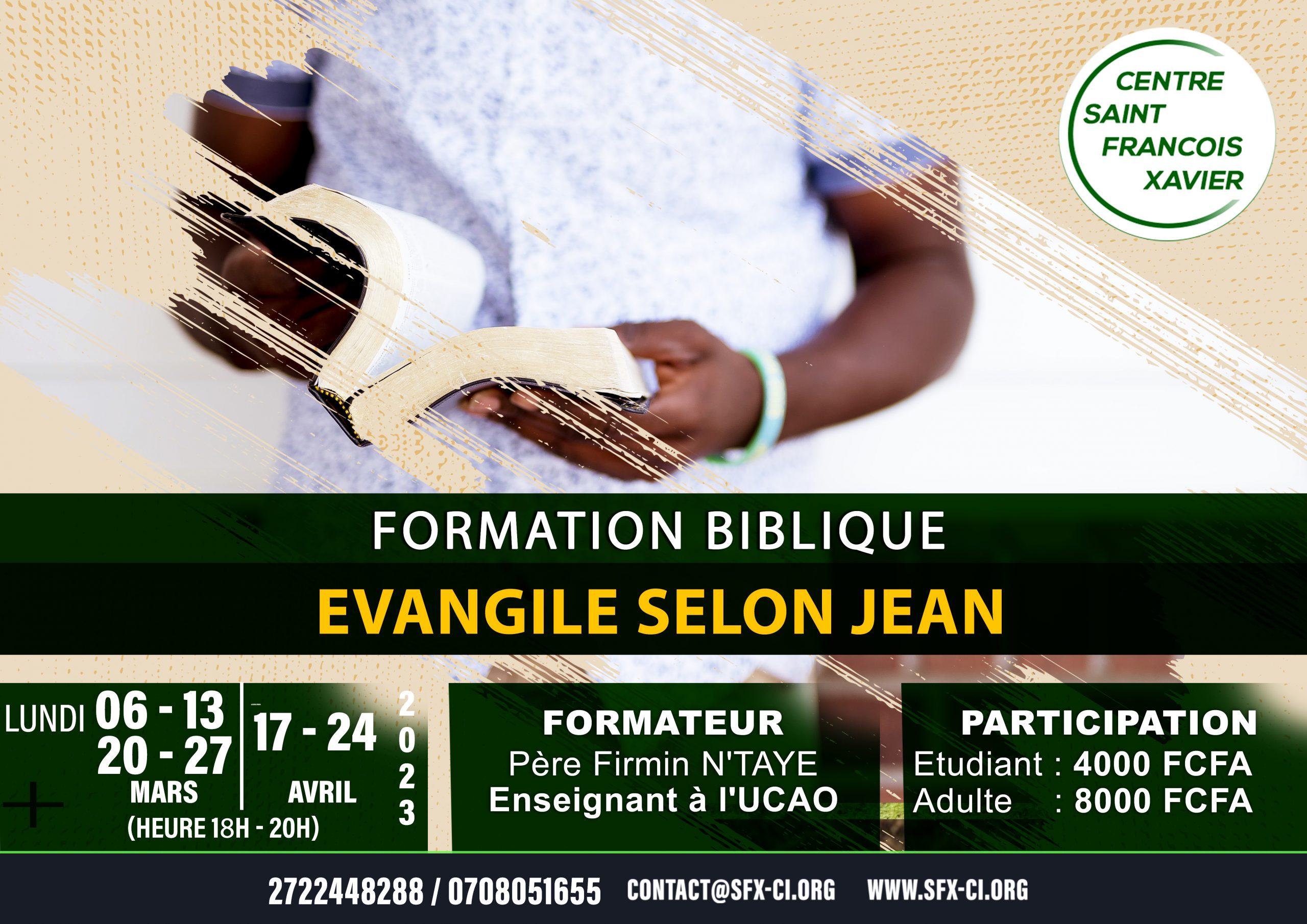Formation Biblique : Evangile selon Jean